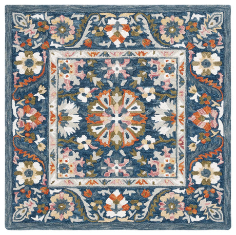 Safavieh Aspen 5'-0" x 5'-0" Rug in Blue / Green