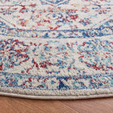 Safavieh Brentwood 5'-0" x 5'-0" Rug in Ivory / Blue