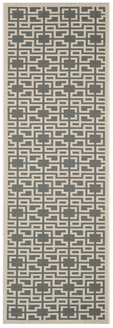Safavieh Martha Stewart 2'-7" x 8'-2" Rug in Anthracite / Beige