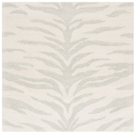 Safavieh Ebony 6'-0" x 6'-0" Rug in Green / Ivory