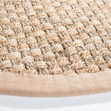 Safavieh Natural Fiber 6'-0" x 6'-0" Rug in Natural