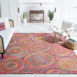 Safavieh Cape Cod 10'-0" x 14'-0" Rug in Red / Multi