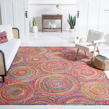 Safavieh Cape Cod 10'-0" x 14'-0" Rug in Red / Multi