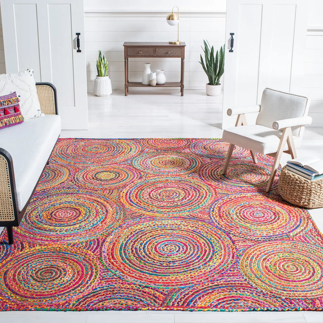 Safavieh Cape Cod 10'-0" x 14'-0" Rug in Red / Multi