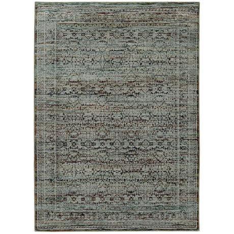 Oriental Weavers Sphinx Andorra 7127A Blue/Purple Rugs - main flat