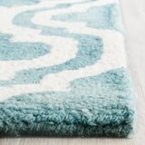 Safavieh Dip Dye 2'-3" x 10'-0" Rug in Turquoise / Ivory