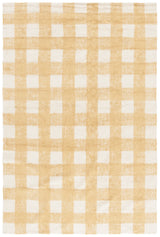 Safavieh Easy Care 4'-0" x 6'-0" Rug in Ivory / Gold