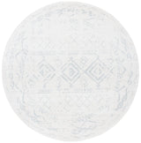 Safavieh Tulum 5'-0" x 5'-0" Rug in Ivory / Light Grey
