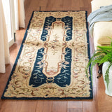Safavieh Empire 2'-6" x 10'-0" Rug in Navy / Beige