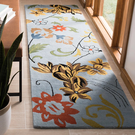 Safavieh Soho 2'-6" x 10'-0" Rug in Blue / Multi