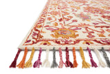 Loloi Zharah Zr-06 Berry Rugs - rug corner