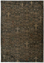 Dynamic Rugs Atlanta 11760 Power Loomed Traditional Black/Ivory/Multi Rug - Rectangular