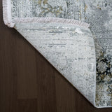 Dynamic Rugs Ruby 2161 Grey Rugs - Corner