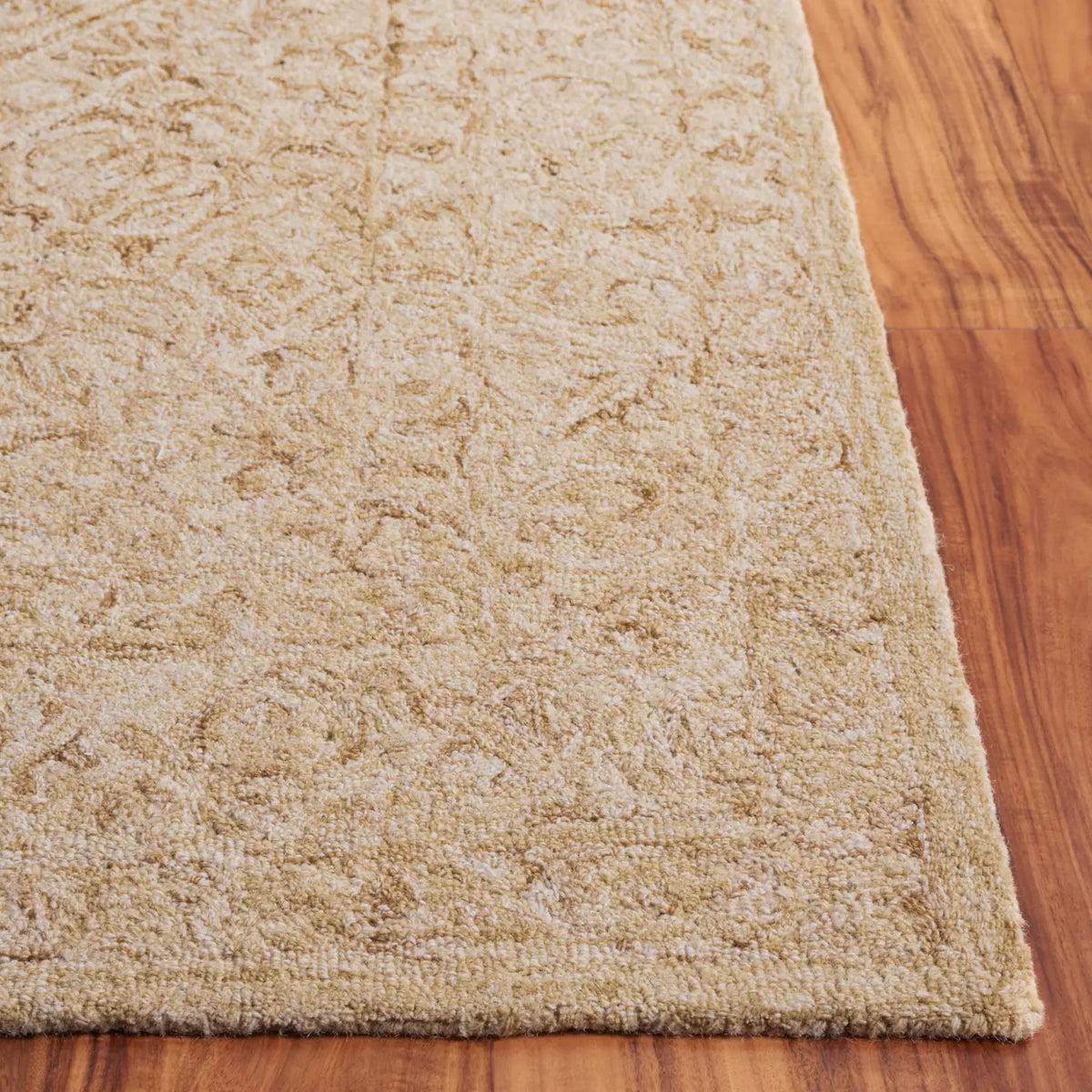 Safavieh Dip Dye 4'-0" x 6'-0" Rug in Gold / Ivory