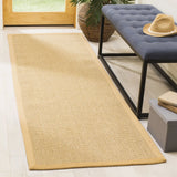 Safavieh Natural Fiber 2'-6" x 12'-0" Rug in Maize / Wheat