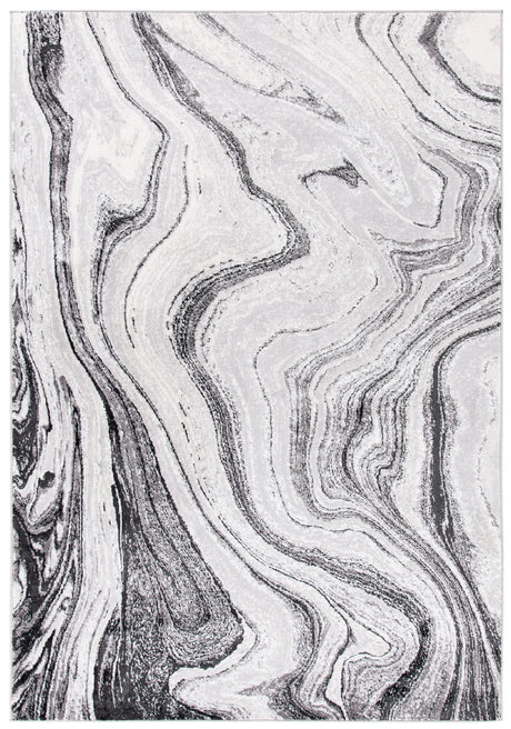 Safavieh Amelia 4'-5" x 6'-5" Rug in Grey / Gold
