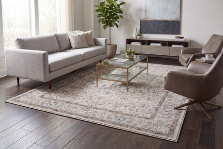 Dynamic Rugs Ancient Garden 57276 Cream/Beige Rug - Room