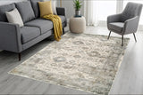 Dynamic Rugs Castilla 3534 Cream / Silver Rugs - Room