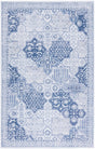 Safavieh Tucson 4'-0" x 6'-0" Rug in Grey / Navy