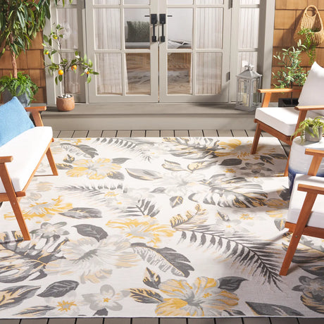 Safavieh Sunrise 8'-0" x 10'-0" Rug in Ivory / Grey Gold