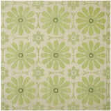 Safavieh Safavieh Kids 7'-0" x 7'-0" Rug in Beige / Green