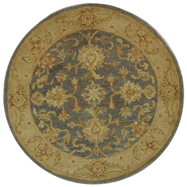 Safavieh Antiquity 3'-6" x 3'-6" Rug in Blue / Beige
