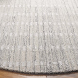 Safavieh Abstract 6'-0" x 6'-0" Rug in Silver / Ivory