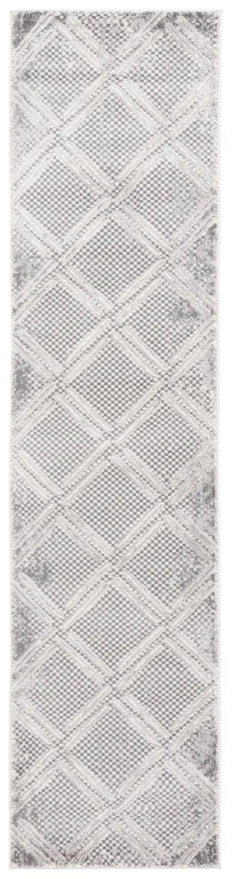Safavieh Hanna 2'-0" x 8'-0" Rug in Grey / Ivory