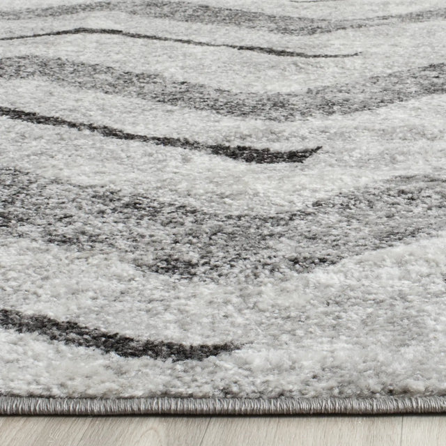 Safavieh Adirondack 8'-0" x 10'-0" Rug in Silver / Charcoal