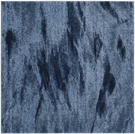 Safavieh Retro 6'-0" x 6'-0" Rug in Light Blue / Blue