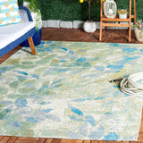 Safavieh Barbados 500 4'-0" x 6'-0" Rug in Blue / Ivory