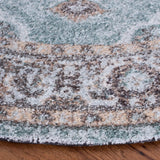 Safavieh Classic Vintage 6'-0" x 6'-0" Rug in Sage / Green