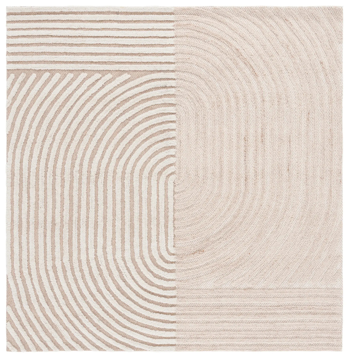 Safavieh Southampton 6'-0" x 6'-0" Rug in Ivory / Beige
