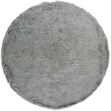 Safavieh Shag 7'-0" x 7'-0" Rug in Silver