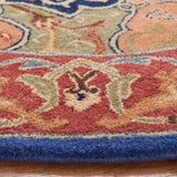Safavieh Heritage 6'-0" x 6'-0" Rug in Blue / Red