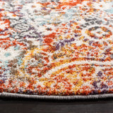Safavieh Madison 900 6'-7" x 6'-7" Rug in Light Grey / Light Blue