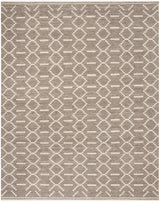 Safavieh Kilim 8'-0" x 10'-0" Rug in Grey / Ivory