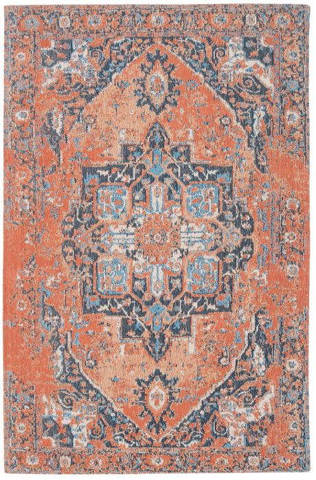 Safavieh Classic Vintage 3'-0" x 5'-0" Rug in Orange / Navy