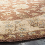 Safavieh Antiquity 6'-0" x 6'-0" Rug in Brown / Taupe