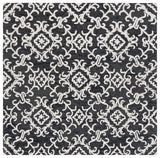 Safavieh Blossom 6'-0" x 6'-0" Rug in Black / Ivory