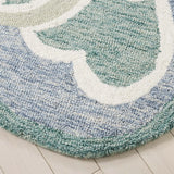 Safavieh Novelty 6'-0" x 6'-0" Rug in Grey / Green