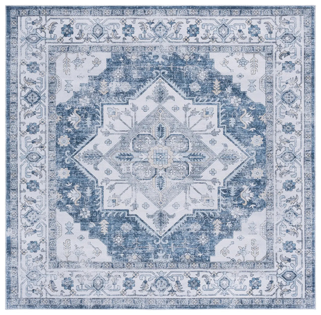 Safavieh Arizona 6'-0" x 6'-0" Rug in Ivory / Blue