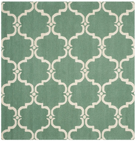 Safavieh Cambridge 6'-0" x 6'-0" Rug in Teal / Ivory