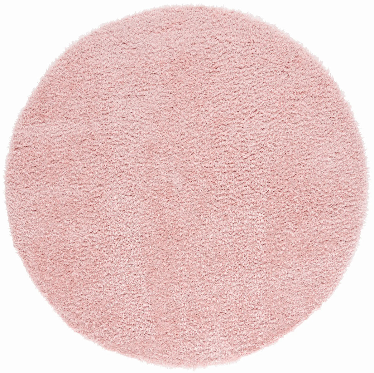 Safavieh Lindsay Shag 6'-7" x 6'-7" Rug in Pink