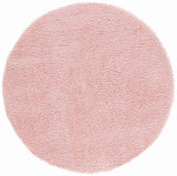 Safavieh Lindsay Shag 6'-7" x 6'-7" Rug in Pink