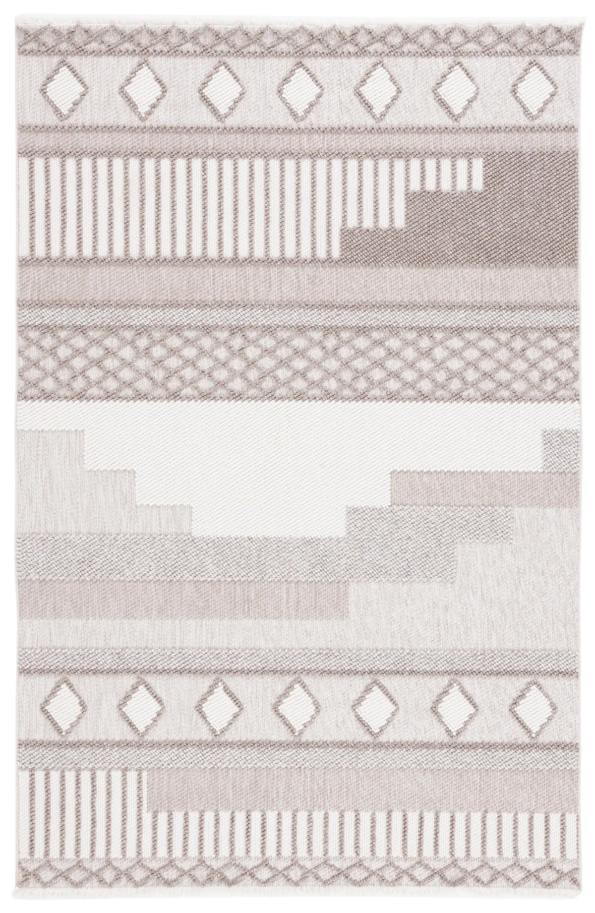 Safavieh Lotus 4'-0" x 6'-0" Rug in Ivory / Beige