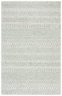 Safavieh Micro-Loop 4'-0" x 6'-0" Rug in Sage / Ivory