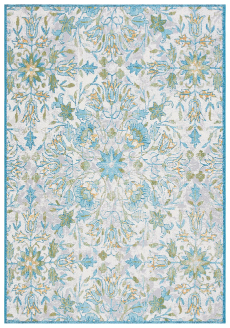 Safavieh Barbados 500 4'-0" x 6'-0" Rug in Ivory / Light Blue