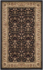 Safavieh Lyndhurst 3'-3" x 5'-3" Rug in Black / Ivory