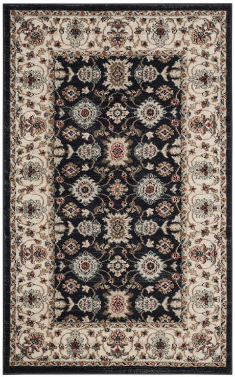 Safavieh Lyndhurst 3'-3" x 5'-3" Rug in Navy / Creme